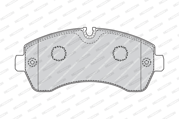 Brake Pad Set, disc brake (FVR4470)