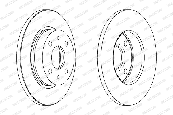 Brake Disc (DDF215)