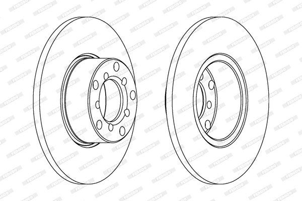 Brake Disc (DDF007)