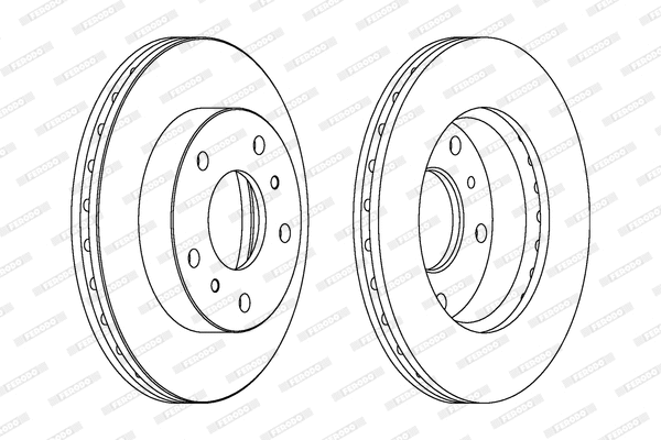 Brake Disc (DDF1356)