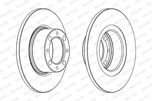 Brake Disc (DDF044)