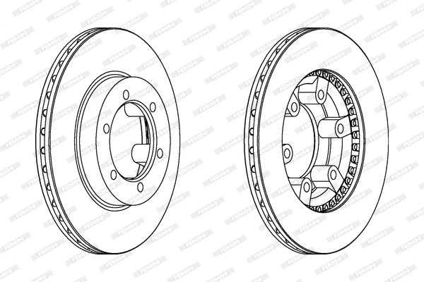 Brake Disc (DDF392)