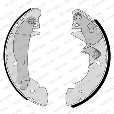 Brake Shoe Set (FSB332)