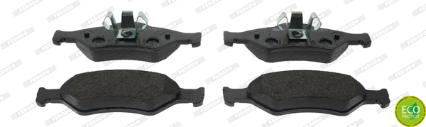 Brake Pad Set, disc brake (FDB1393)