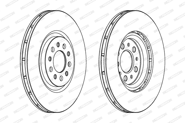 Brake Disc (DDF1455C-1)