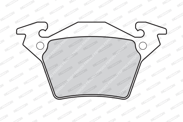 Brake Pad Set, disc brake (FDB1305)