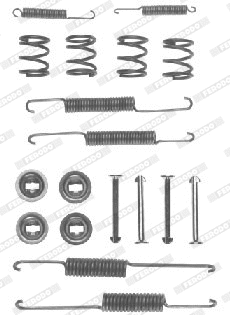 Accessory Kit, brake shoes (FBA10)