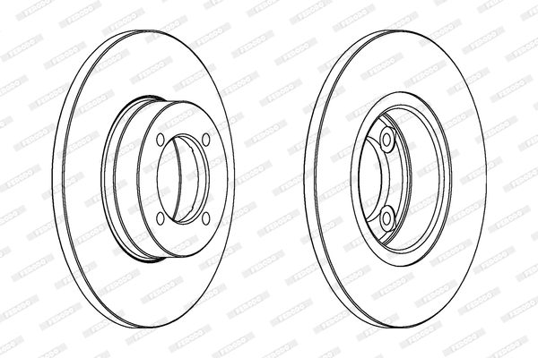 Brake Disc (DDF541)