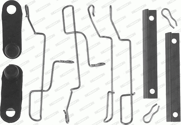Accessory Kit, disc brake pad (FBA535)