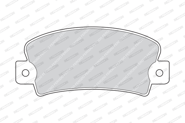 Brake Pad Set, disc brake (FDB362)