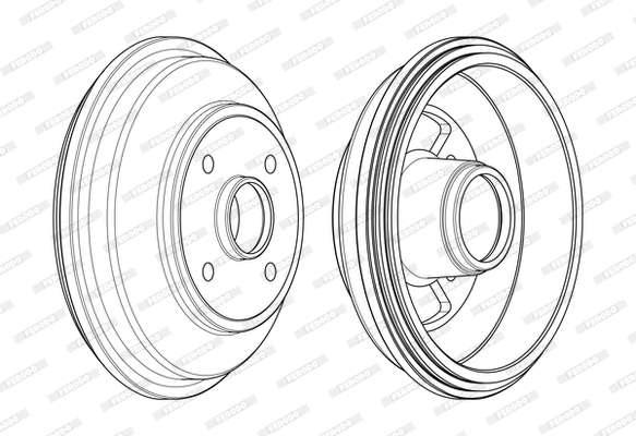 Brake Drum (FDR329808)