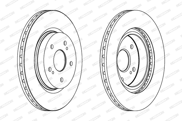 Brake Disc (DDF1635)