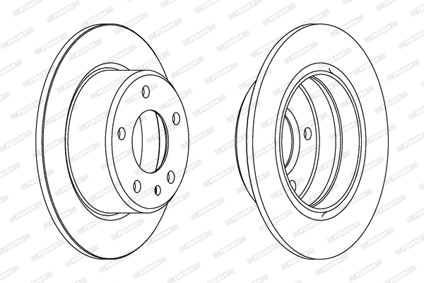 Brake Disc (DDF086)