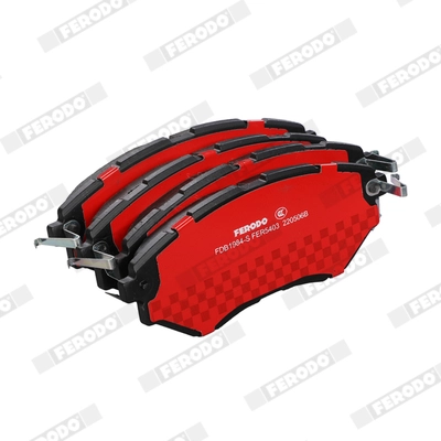 Brake Pad Set, disc brake (FDB1984-S)