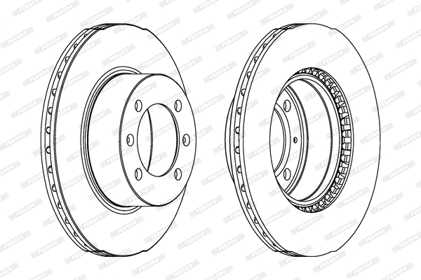 Brake Disc (DDF594)