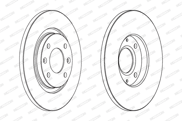 Brake Disc (DDF1000)