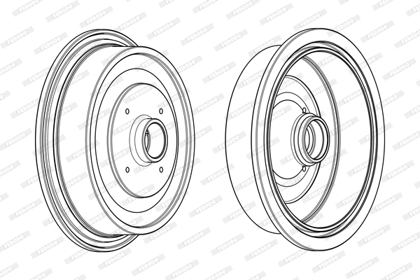 Brake Drum (FDR329133)