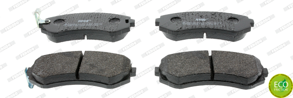 Brake Pad Set, disc brake (FDB1166)