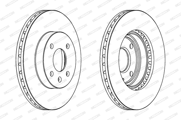 Brake Disc (DDF1565)