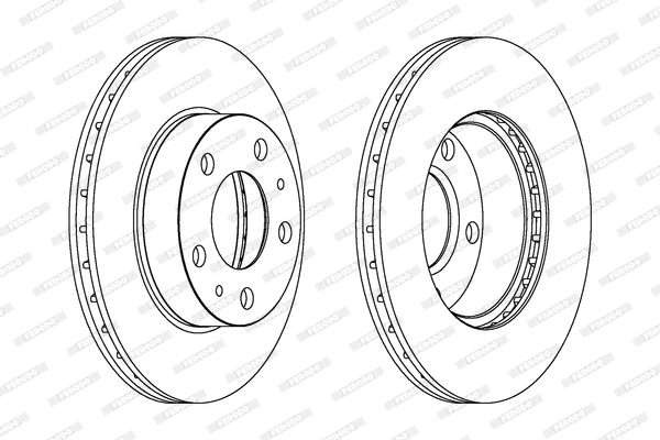 Brake Disc (DDF768)