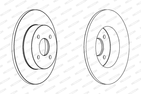 Brake Disc (DDF1367)