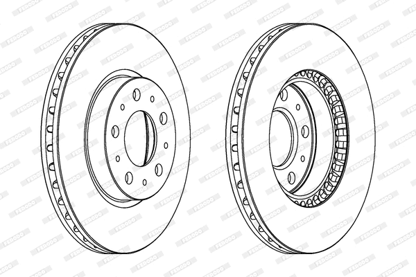 Brake Disc (DDF605)