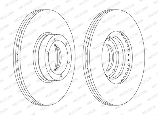 Brake Disc (DDF1067C)