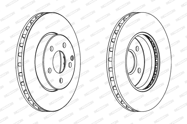 Brake Disc (DDF1252)