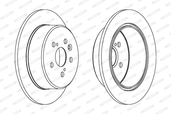 Brake Disc (DDF1474)