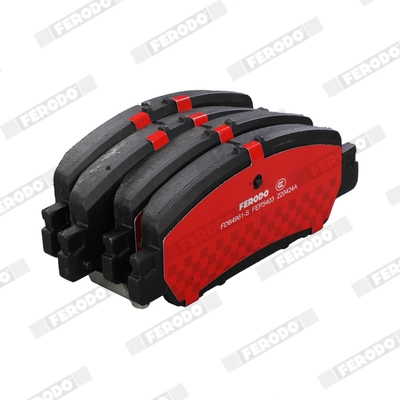 Brake Pad Set, disc brake (FDB4961-S)