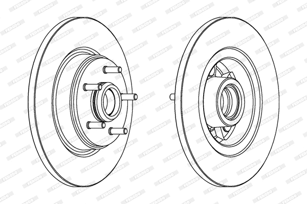 Brake Disc (DDF372)