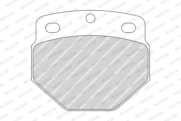 Brake Pad Set, disc brake (FCV594)
