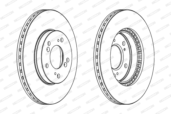 Brake Disc (DDF829)