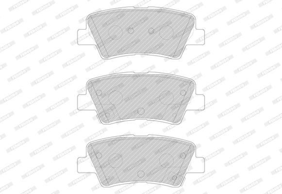 Brake Pad Set, disc brake (FDB4833)