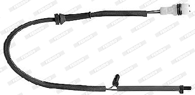 Warning Contact, brake pad wear