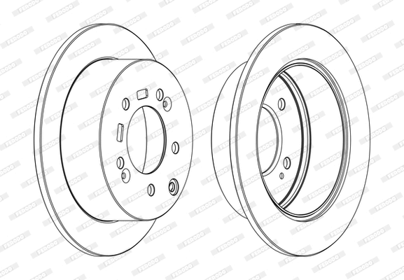 Brake Disc (DDF1945P-D)