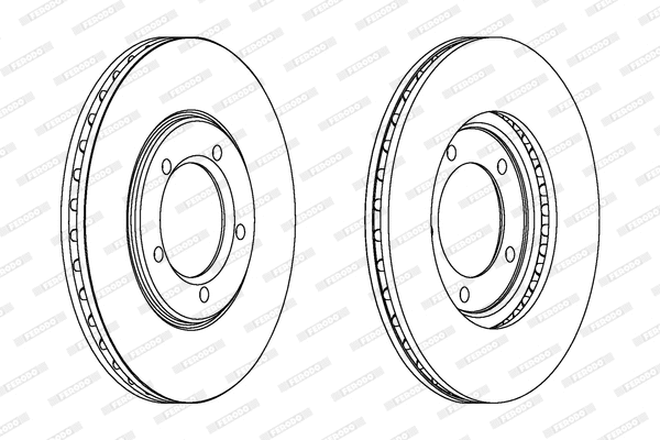 Brake Disc (DDF147)