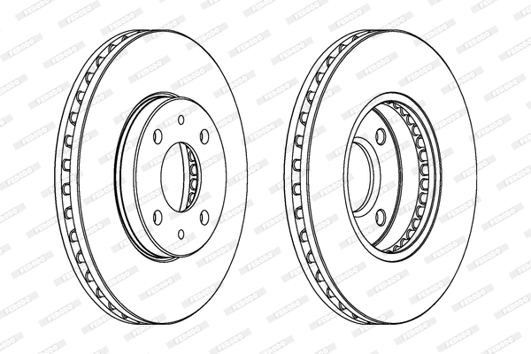 Brake Disc (DDF716)