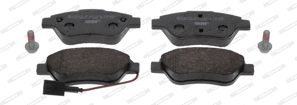 Brake Pad Set, disc brake (FDB1466W)