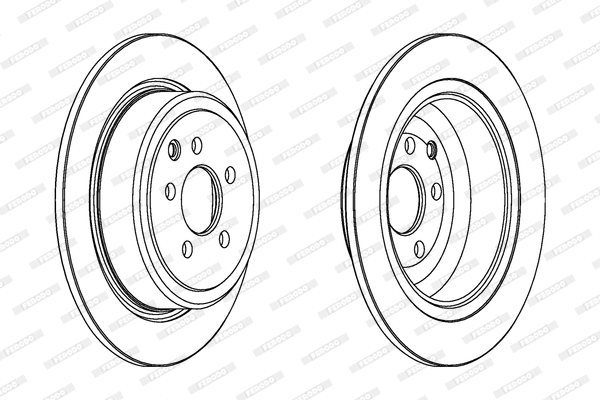 Brake Disc (DDF757)