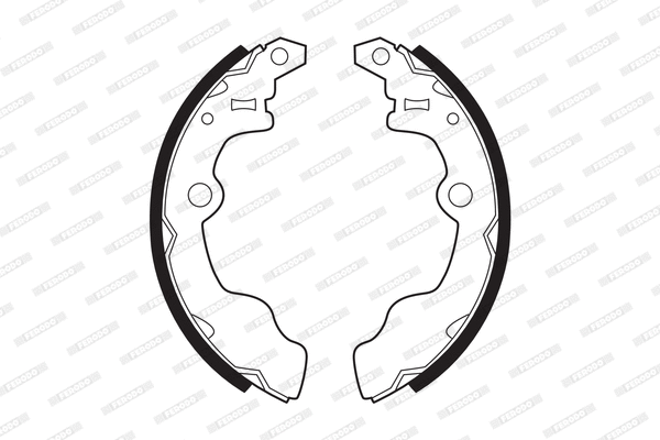 Brake Shoe Set (FSB252)