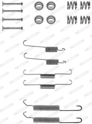 Accessory Kit, brake shoes (FBA22)