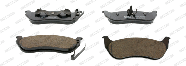 Brake Pad Set, disc brake (FDB1660)
