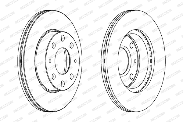 Brake Disc (DDF152)