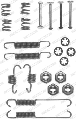 Accessory Kit, brake shoes (FBA53)