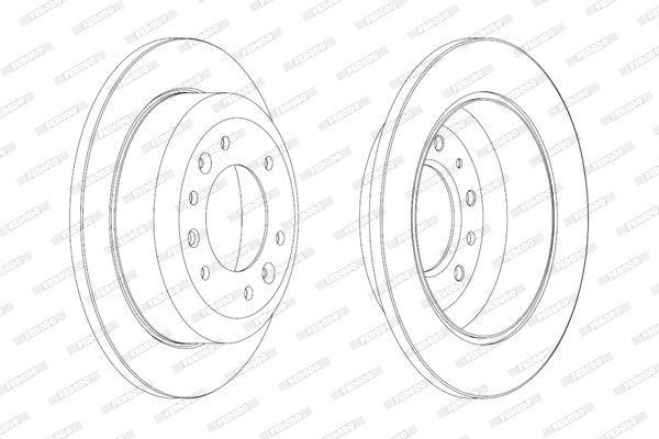 Brake Disc (DDF1901)