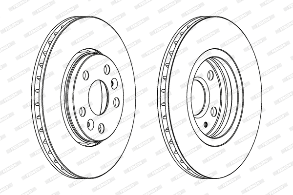 Brake Disc (DDF1733)