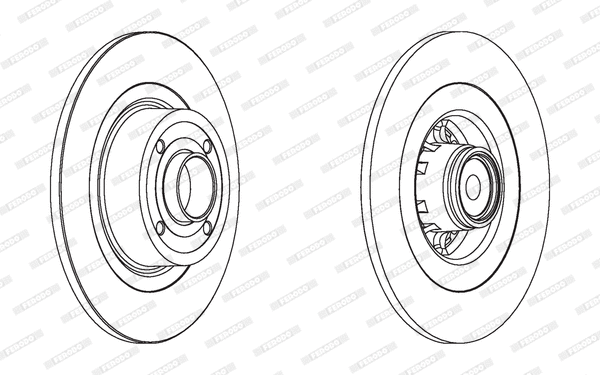 Brake Disc (DDF1570)