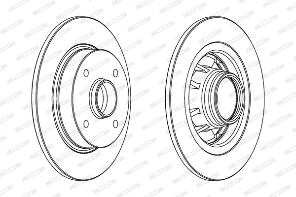 Brake Disc (DDF433)