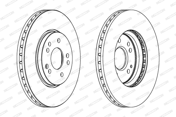 Brake Disc (DDF268)